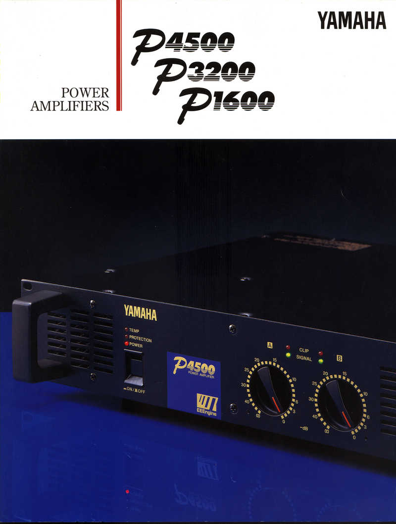 Yamaha P1600 Power Amplifier